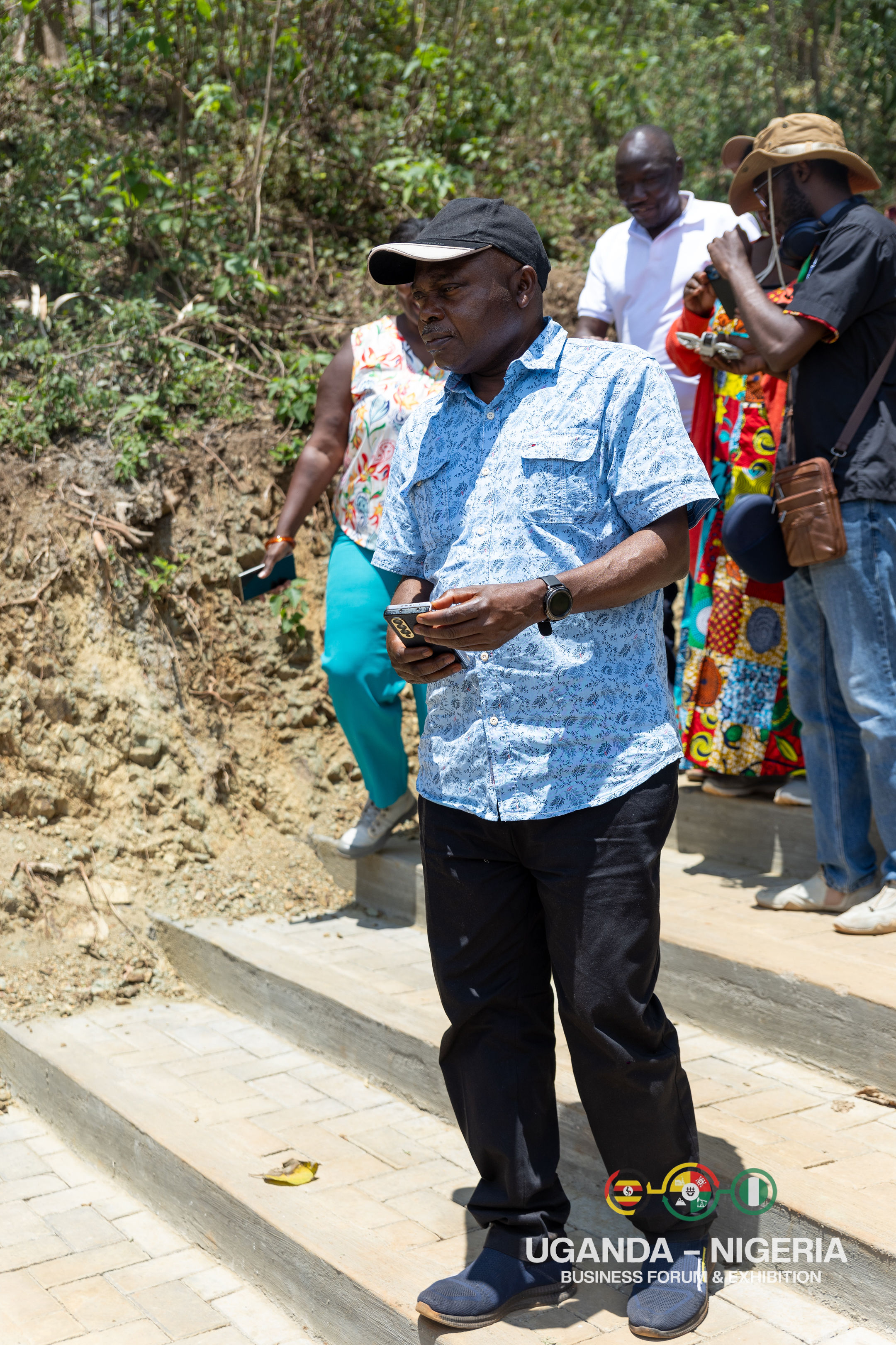 The Chairman/CEO, The Hawaz Group on a field trip in Uganda during the Uganda- Nigeria  Business Forum  2026 in Kampala, Uganda